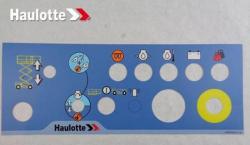 Наклейка панели управления Haulotte