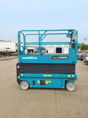 Ножничный подъемник SUNWARD SWSL1008HD уехал к ...