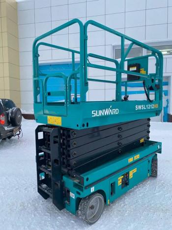 Отгрузка ножничного подъемника SUNWARD SWSL1212...