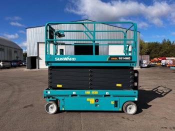 ХИТ ПРОДАЖ! НОЖНИЧНЫЙ ПОДЪЕМНИК SUNWARD SWSL1614HD